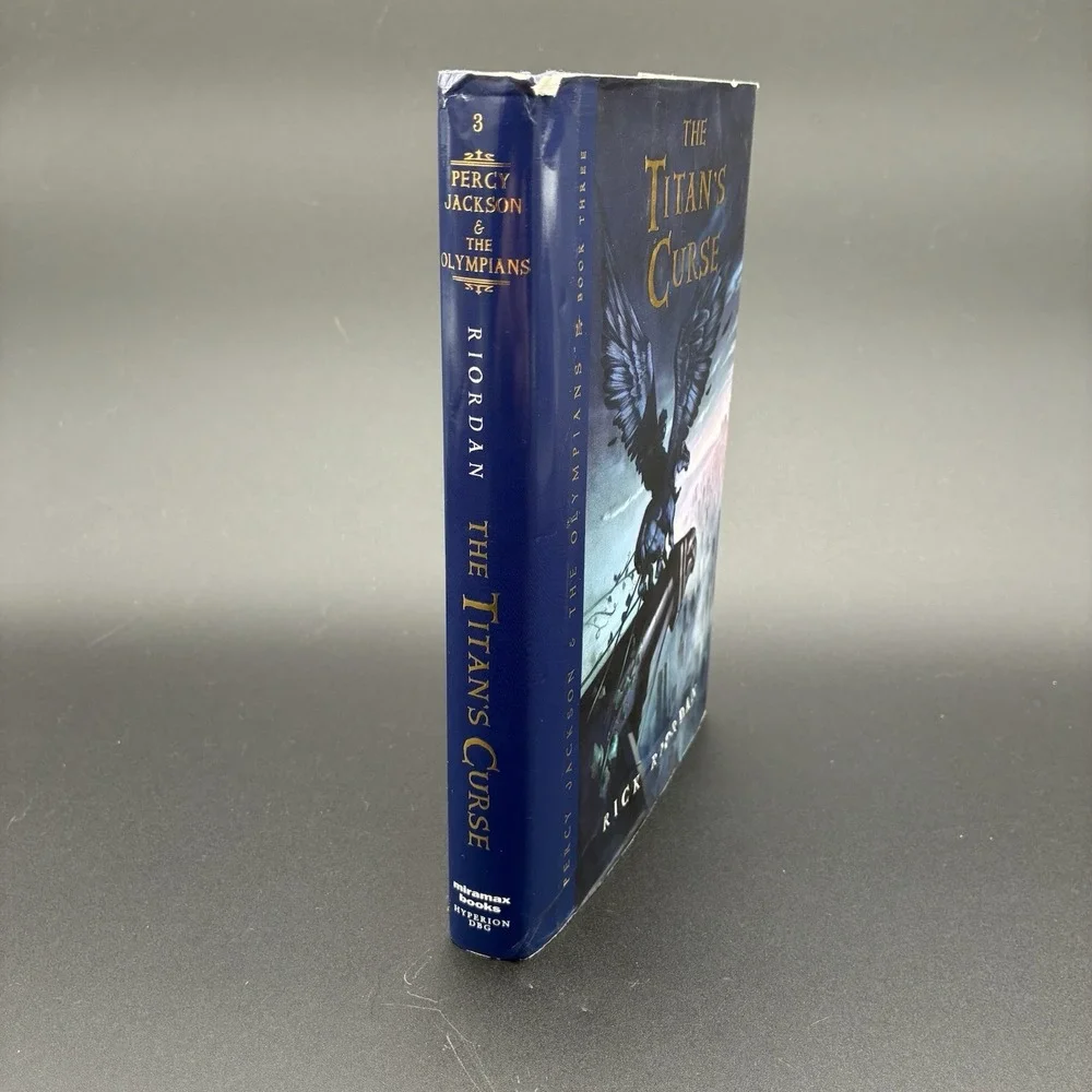 The Titan's Curse by Rick Riordan Hardcover First Edition Percy Jackson Book 3